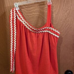Cato Bold Red Knit Top